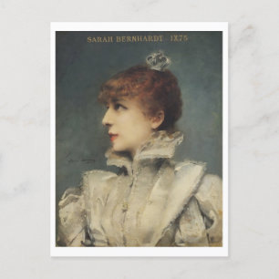 Sarah Bernhardt, Louise Abbéma Briefkaart