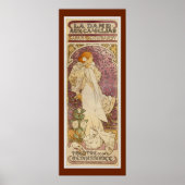 Sarah Bernhardt - Par : Alfons Mucha Poster (Devant)