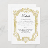 Sarah - Carte de boîtier de Faire-part de mariage (Devant / Derrière)