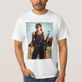 Sarah connor t-shirt (Voorkant)