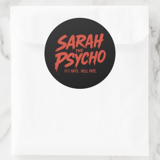 Sarah de Psycho Sticker (Tas)