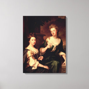 Sarah, Duchess van Marlborough Canvas Afdruk