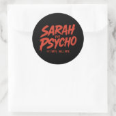 Sarah le Sticker Psycho (Sac)