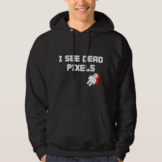 Sarah Marshall Dead Pixels Hoodie (Voorkant)