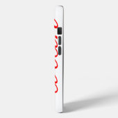 Sarah - mooie iPhone Case met aangepaste naam (Achterkant / Links)