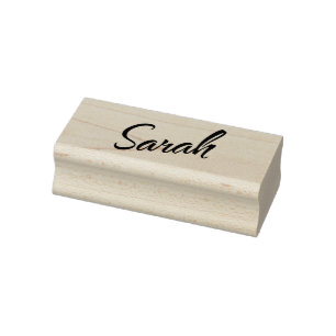Sarah-naam handtekening rubberstempel