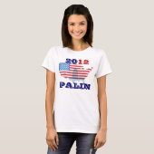 Sarah Palin 2012 dames, dessus de T-shirt de (Devant entier)