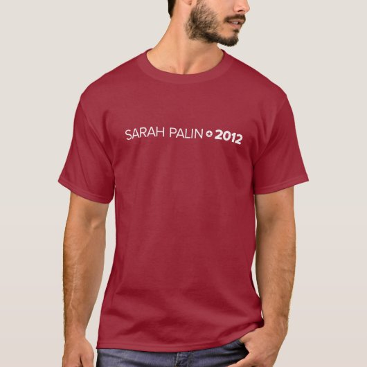 Sarah Palin 2012 T-Shirt (Voorkant)