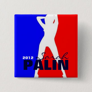 Sarah Palin 2012 Vierkante Button 5,1 Cm