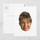 sarah palin briefkaart (Voorkant / Achterkant)