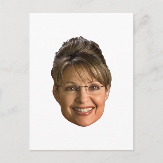 sarah palin briefkaart (Voorkant)