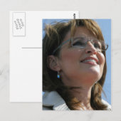 Sarah Palin Briefkaarten (Voorkant / Achterkant)