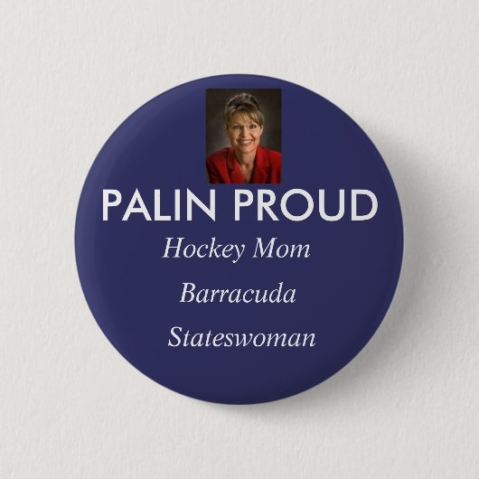 Sarah Palin Button (Voorkant)