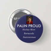 Sarah Palin Button (Voorkant /achterkant)
