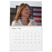 Sarah Palin cite le calendrier mural (Feb 2026)