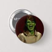 Sarah Palin de heks Ronde Button 5,7 Cm (Voorkant /achterkant)