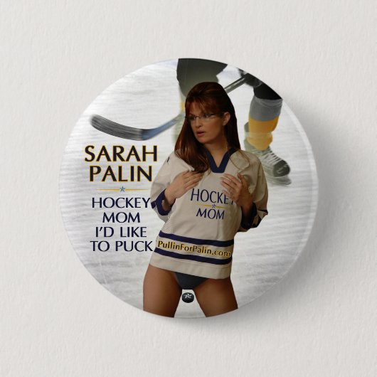 Sarah Palin - Hockey mama, ik wil graag Button pak (Voorkant)