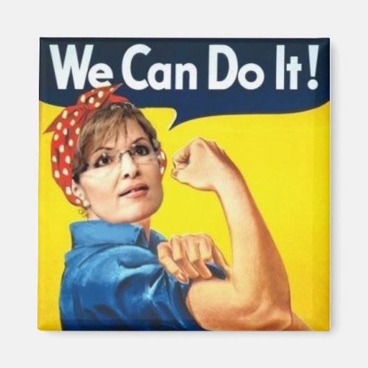 Sarah Palin Magneet (Voorkant)