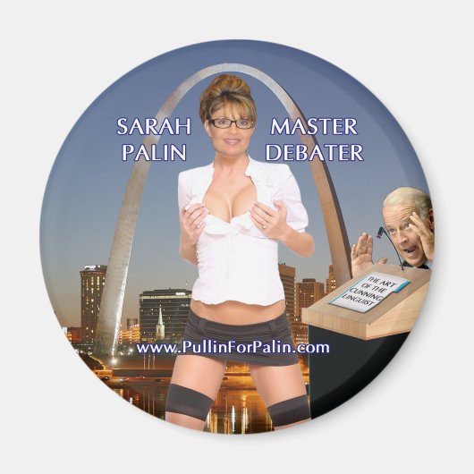 Sarah Palin - Master Debate Magnet (Devant)