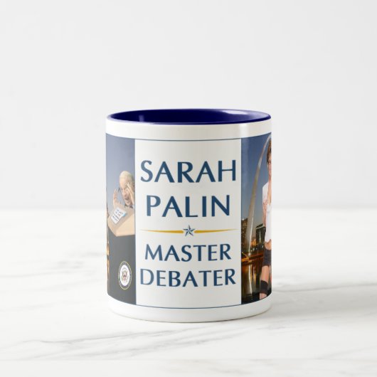 Sarah Palin - Master Debater Mok (Center)