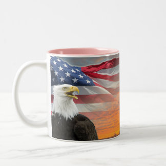 Sarah Palin - Mokken van de Amerikaanse vlag Eagle