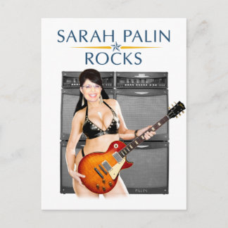 Sarah Palin Rocks Briefkaart