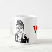 Sarah Palin - tasse de WTF (Devant gauche)