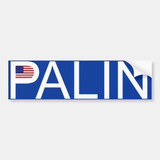 Sarah Palin - Vlag Bumpersticker