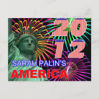 Sarah Palins Amerika Briefkaart