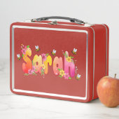 Sarah - Personalized Bee Lunch Box (In situ)