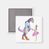 Sarah & The Dinosaur Magnet (Recto/Verso)