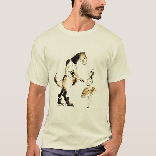 Sarah & The Dinosaur Mannen T-Shirt (Voorkant)