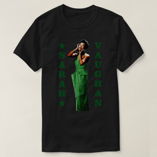 Sarah Vaughan T-shirt (Design voorkant)