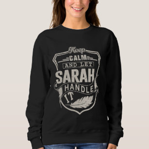 Sarah Voornaam Shirt Sarah Naam Verjaardag
