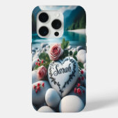 Sarah's hart bij de rivier Case-Mate iPhone case (Achterkant)