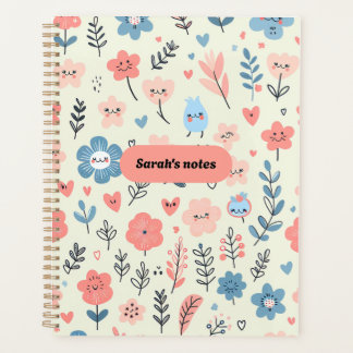 Sarah's Notes Schattigee Bloemen Planner