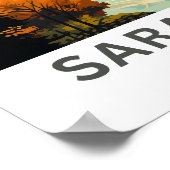 Sarajevo Bosnië Reizen Print (Hoek)