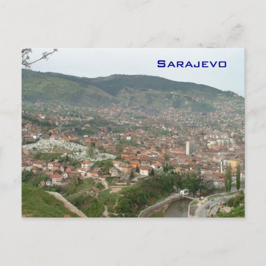 Sarajevo Briefkaart (Voorkant)