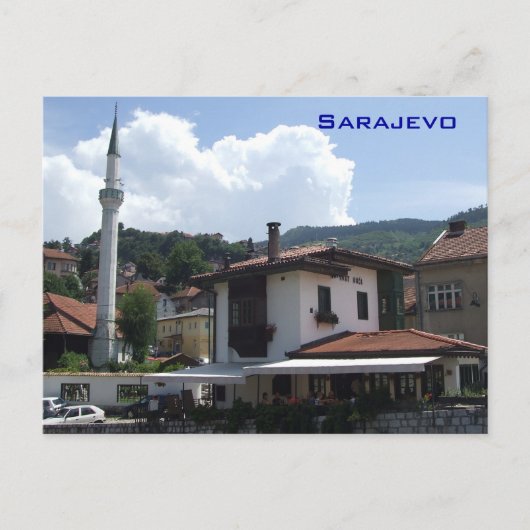 Sarajevo Briefkaart (Voorkant)
