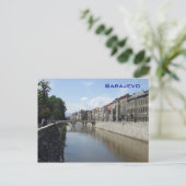 Sarajevo - Latijnse brug Briefkaart (Staand voorkant)