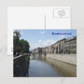 Sarajevo - Latijnse brug Briefkaart (Voorkant / Achterkant)