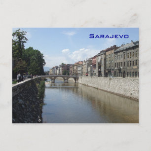 Sarajevo - Latijnse brug Briefkaart