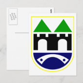 Sarajevo wapenkat briefkaart (Voorkant / Achterkant)