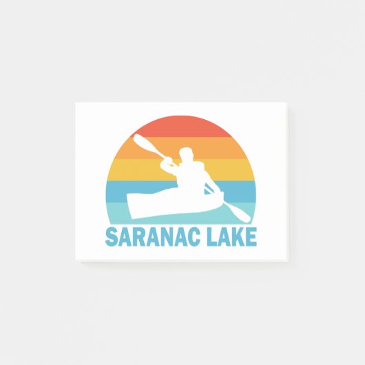 Saranac Lake New York Kayak Post-it® Notes (Voorkant)