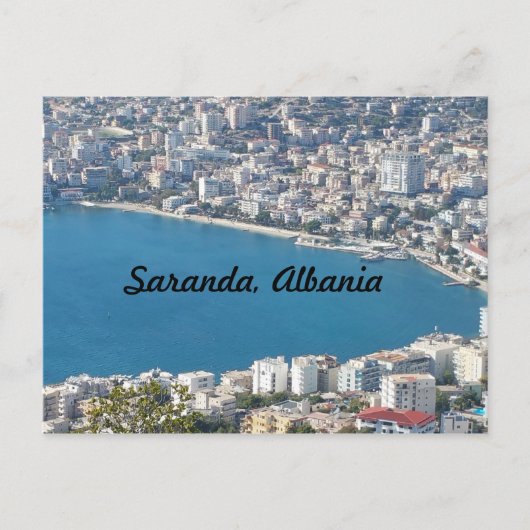 Saranda, carte postale de l'Albanie (Devant)