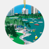 Sarasota Bay Front Ornament (Voorkant)
