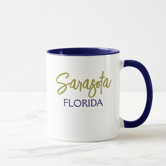  Sarasota Florida Coffee Mug (Droite)