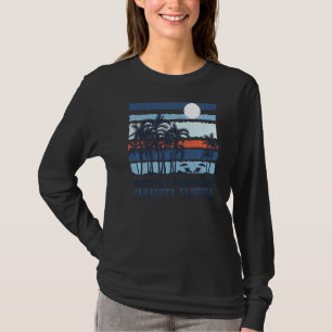 Sarasota Florida Summer Travel 80 s strand S T-shirt