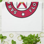 Sarasota Florida Theedoek (Gevouwen)