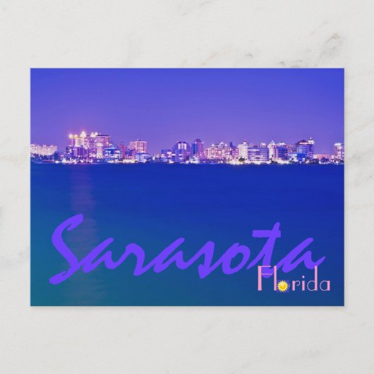 Sarasota, Florida, VS Briefkaart (Voorkant)